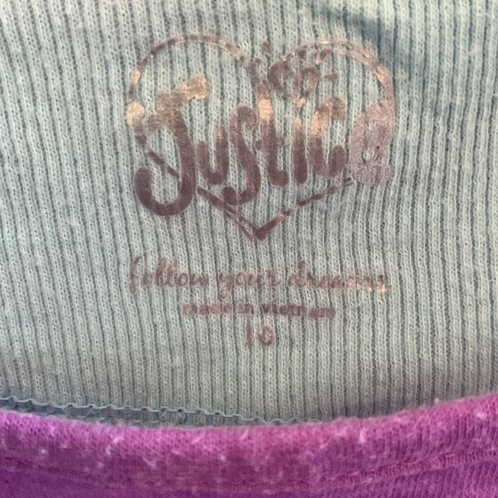 Justice Sequined Top • Girls Size 10